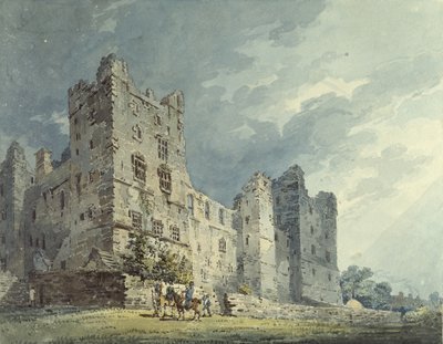 Bolton Castle, Yorkshire by Thomas Girtin